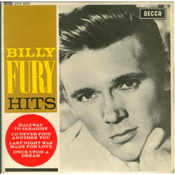 Billy Fury Billy Fury Hits Vinyl 7" USED