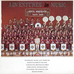 North Vancouver Youth Band Adventures In Music Vinyl LP USED