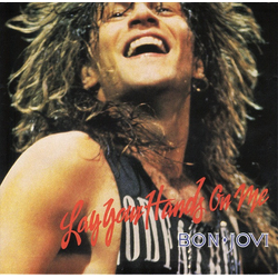 Bon Jovi Lay Your Hands On Me Vinyl 7" USED