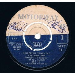 City Boys International Band Odo Nnidi Ntwen Me / Ofie Biara Ne Mu Asem Vinyl 7" USED