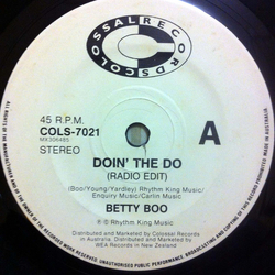 Betty Boo Doin' The Do Vinyl 7" USED