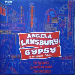 Angela Lansbury Gypsy (A Musical Fable) (Original London Cast Recording) Vinyl LP USED