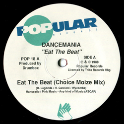 Dancemania Eat The Beat Vinyl 12" USED