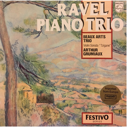 Maurice Ravel / Beaux Arts Trio / Arthur Grumiaux Piano Trio / Violin Sonata · "Tzigane" Vinyl LP USED