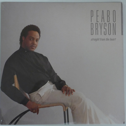 Peabo Bryson Straight From The Heart Vinyl LP USED