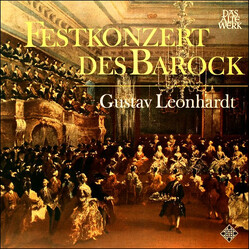 Gustav Leonhardt Festkonzert Des Barock Vinyl LP USED