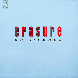 Erasure Oh L'Amour Vinyl 12" USED