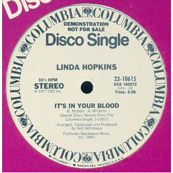 Linda Hopkins It's In Your Blood Vinyl 12" USED