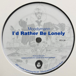 Moodymann I'd Rather Be Lonely Vinyl 12" USED