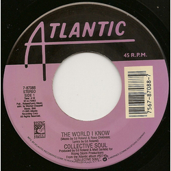 Collective Soul The World I Know Vinyl 7" USED