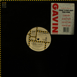 Gavin Christopher Can't Put Out The Fire Vinyl 12" USED