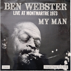 Ben Webster My Man - Live At Montmartre 1973 Vinyl LP USED