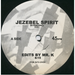 Brian Eno / David Byrne Jezebel Spirit Vinyl 12" USED
