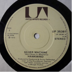 Hawkwind Silver Machine / Seven By Seven Vinyl 7" USED