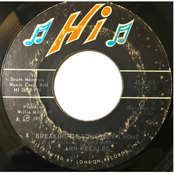 Ann Peebles Breaking Up Somebody's Home Vinyl 7" USED