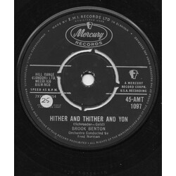 Brook Benton Hither And Thither And Yon USED VINYL 7INCH 45 RPM SINGLE