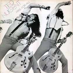 Ted Nugent Free-For-All Vinyl LP USED