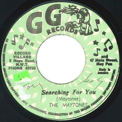 The Maytones Searching For You Vinyl 7" USED