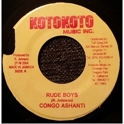 Congo Ashanti Roy Rude Boys Vinyl 7" USED