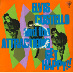 Elvis Costello & The Attractions Get Happy!! Vinyl LP USED