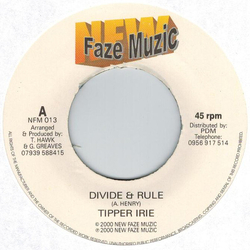 Tippa Irie Divide & Rule Vinyl 7" USED