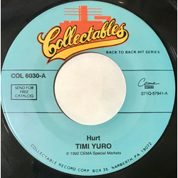 Timi Yuro Hurt / What's A Matter Baby Vinyl 7" USED