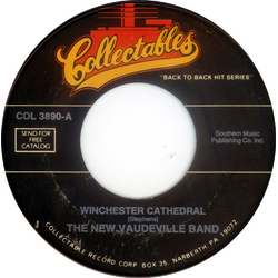 The New Vaudeville Band Winchester Cathedral / Peek-A-Boo Vinyl 7" USED
