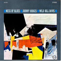 Johnny Hodges / Wild Bill Davis Mess Of Blues Vinyl LP USED