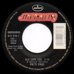 Patti Page Old Cape Cod Vinyl 7" USED
