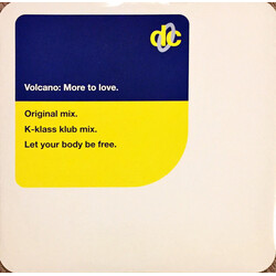 Volcano More To Love USED VINYL 12INCH 33 S RPM SINGLE