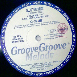 Q-Club Tell It To My Heart VINYL 12" USED