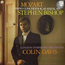 Wolfgang Amadeus Mozart / Stephen Bishop-Kovacevich / The London Symphony Orchestra / Sir Colin Davis Piano Concertos K. 467 And K. 503 Vinyl LP USED