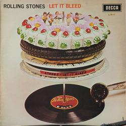 The Rolling Stones Let It Bleed Vinyl LP USED