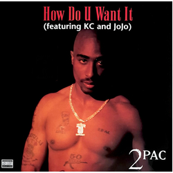 2Pac How Do U Want It Vinyl 12" USED