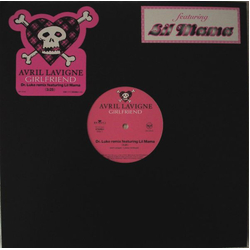 Avril Lavigne Girlfriend (Dr. Luke Remix Featuring Lil Mama) Vinyl 12" USED