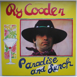 Ry Cooder Paradise And Lunch Vinyl LP USED