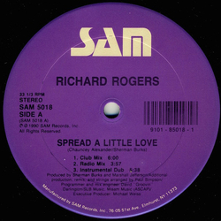 Richard Rogers Spread A Little Love Vinyl 12" USED