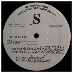 Beats International Dub Be Good To Me (Remixes) Vinyl 12" USED