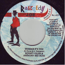 Bounty Killer / Anthony Red Rose Woman It's You Vinyl 7" USED
