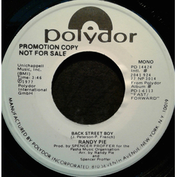 Randy Pie Back Street Boy Vinyl 7" USED