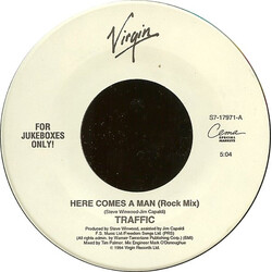 Traffic Here Comes A Man USED VINYL 7INCH 45 RPM JUKEBOX