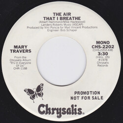 Mary Travers The Air That I Breathe USED VINYL 7INCH 45 RPM PROMO