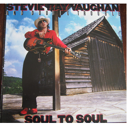 Stevie Ray Vaughan & Double Trouble Soul To Soul Vinyl LP USED