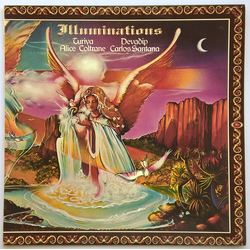 Carlos Santana / Alice Coltrane Illuminations Vinyl LP USED
