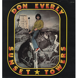Don Everly Sunset Towers Vinyl LP USED