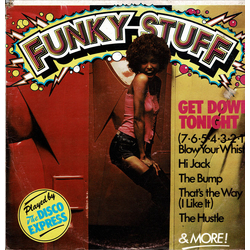 The Disco Express Funky Stuff (Get Down Tonight) Vinyl LP USED