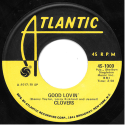 The Clovers Good Lovin' / Here Goes A Fool Vinyl 7" USED