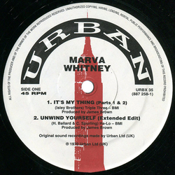 Marva Whitney / Myra Barnes It's My Thing / The Message From The Soul Sisters Vinyl 12" USED