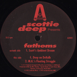 Scotti Deep Fathoms Vinyl 12" USED