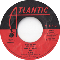 Ben E. King / Average White Band Get It Up Vinyl 7" USED